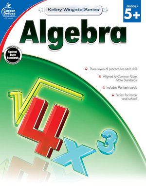 cover image of Algebra, Grades 5 - 12